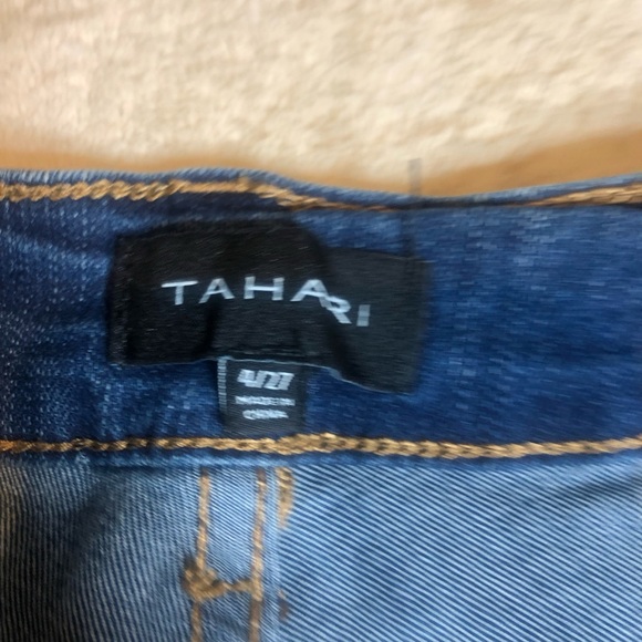 Tahari Denim Jeans Dark Wash - Size 4/27 - Picture 5 of 9